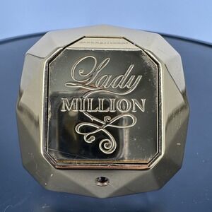 Paco Rabanne Lady Million EMPTY PERFUME BOTTLE 2.7oz‎ 80ml